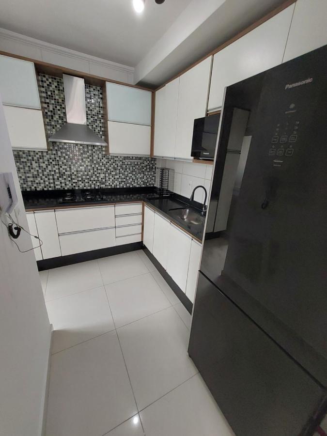 Apartamento A 50M Praia Maitinga, Wifi, Churrasqueira Na Varanda Бертіога Екстер'єр фото