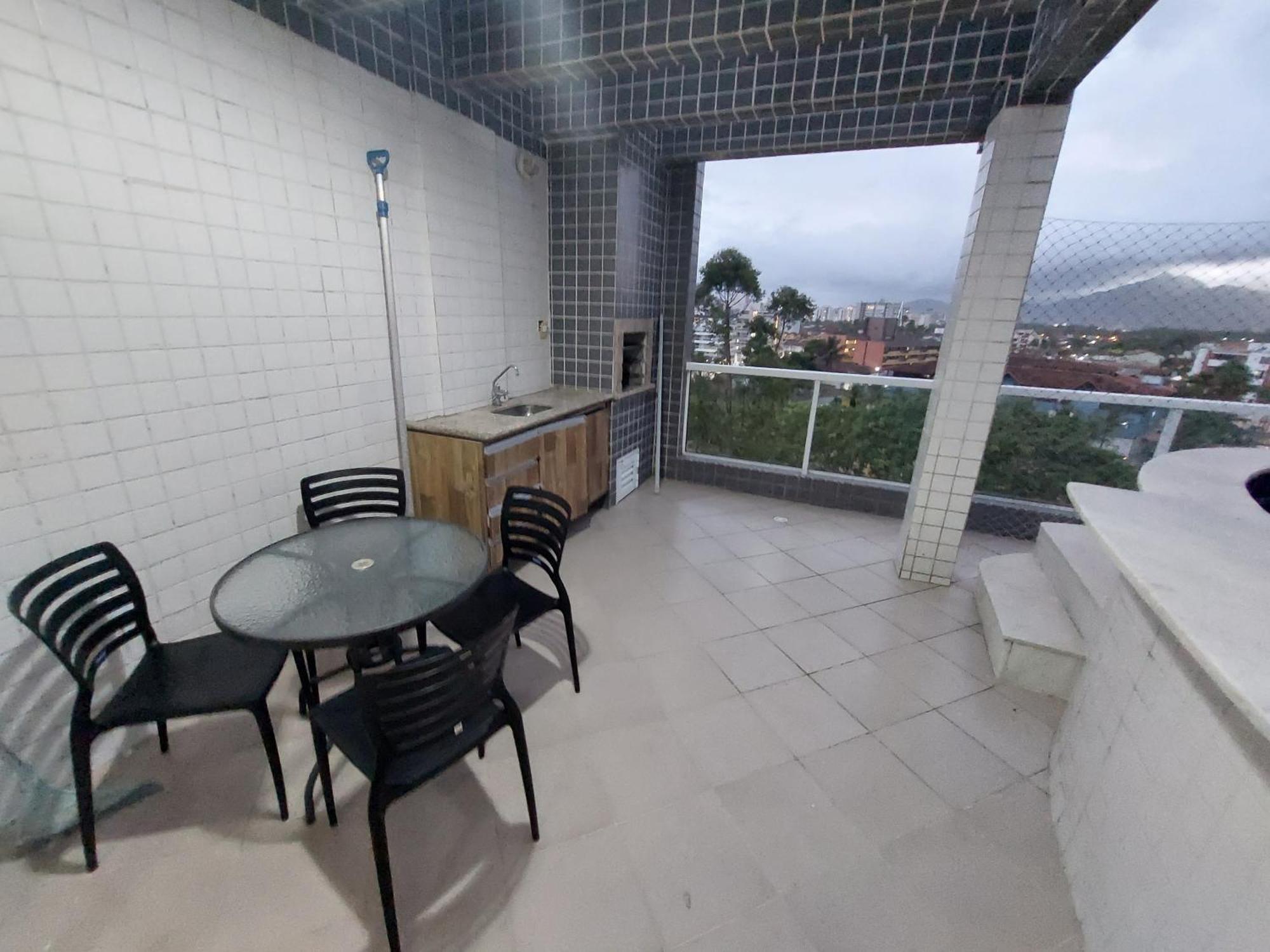 Apartamento A 50M Praia Maitinga, Wifi, Churrasqueira Na Varanda Бертіога Номер фото